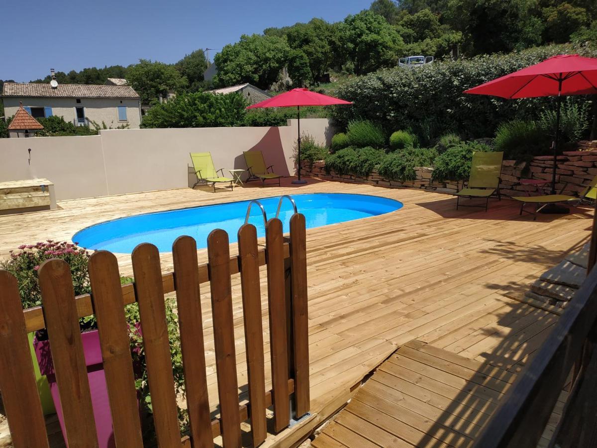 Villa Les Lauzes De Saint Michel à Entrechaux Extérieur photo